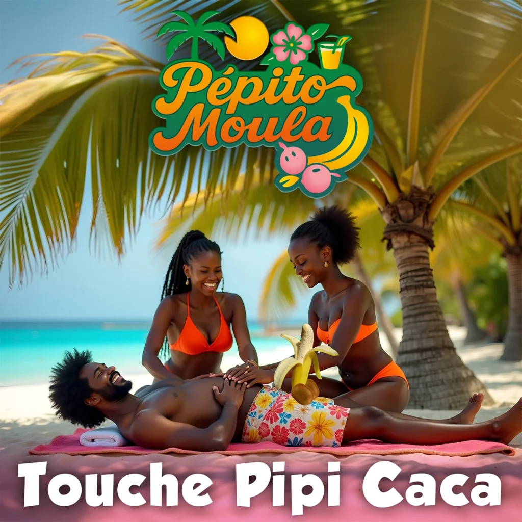 Touche Pipi Caca : premier album de Pépito Moula, chanteur et crooner de zouk antillais caliente et grivois