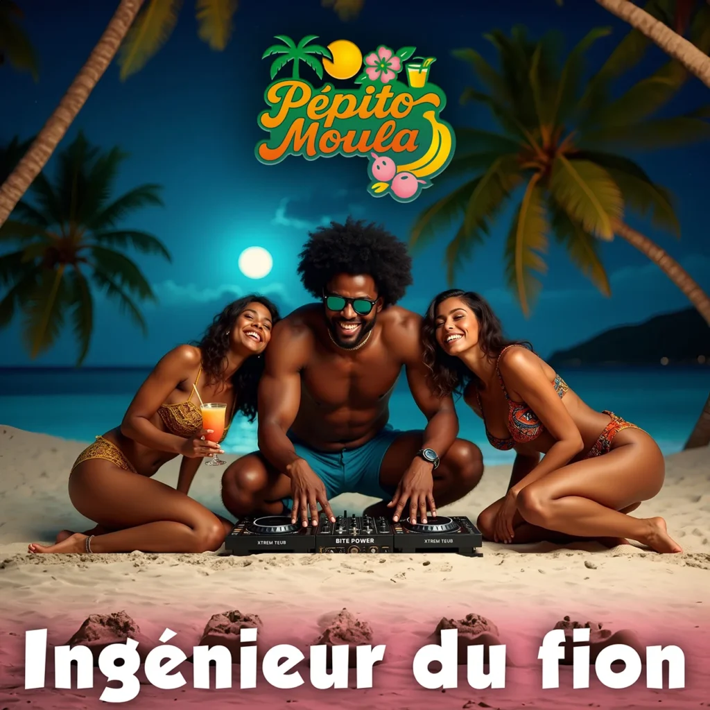 Album Ingénieur du fion de Pépito Moula : l&rsquo;album zouk de l&rsquo;année qui réveille tes fantasmes antillais
